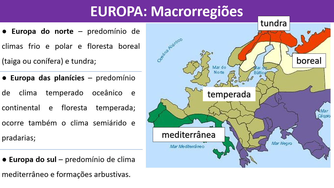 Regionalização da Europa – ciências humanas e sociais aplicadas