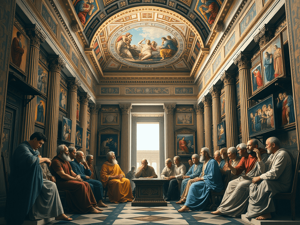 8. Escola de Atenas